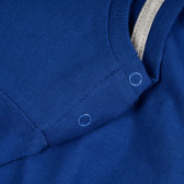 Памучна блуза Match point за бебе, синя ZY 320763 3