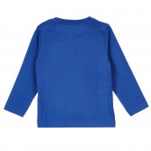 Памучна блуза Match point за бебе, синя ZY 320764 4