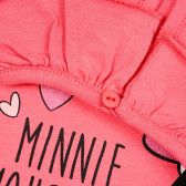 Тениска с щампа Мини Маус за бебе, розова ZY 320799 3