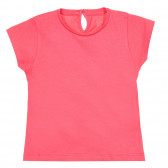 Памучна тениска за бебе, розова ZY 320899 