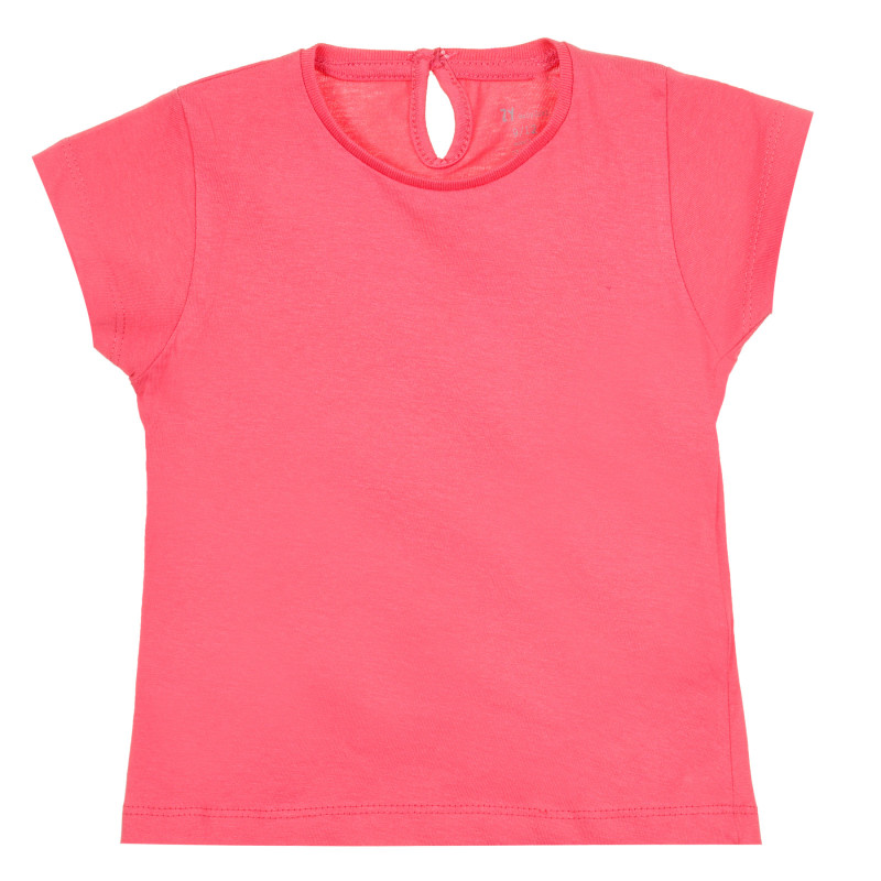 Памучна тениска за бебе, розова  320899