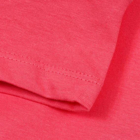 Памучна тениска за бебе, розова ZY 320900 2