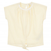Раирана блуза с къс ръкав за бебе ZY 321100 