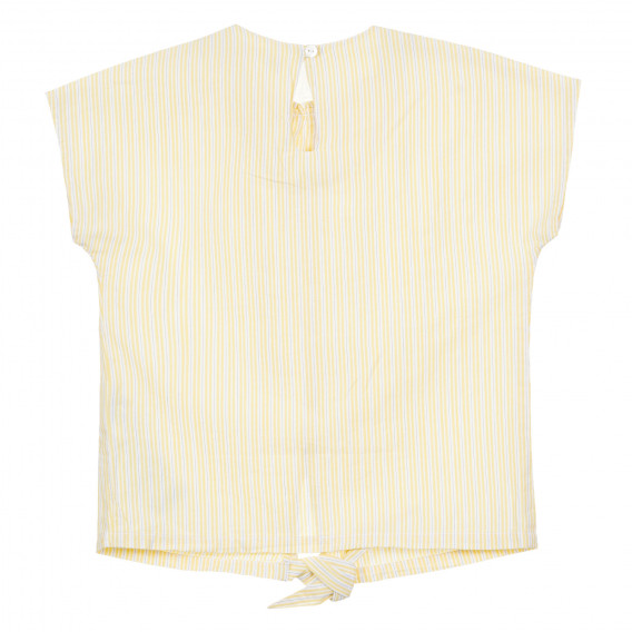 Раирана блуза с къс ръкав за бебе ZY 321103 4