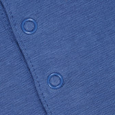 Тениска с джобче за бебе, синя ZY 321106 3