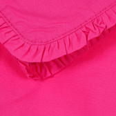 Къс панталон с къдрички, розов ZY 321218 3