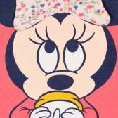 Тениска с щампа Мини Маус с панделка за бебе, розова ZY 321489 3