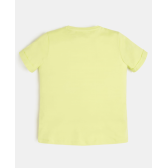 Памучна тениска с подгънати ръкави, зелена Guess 322455 2