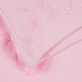 Тениска с името на бранда за бебе, розова Guess 322598 3