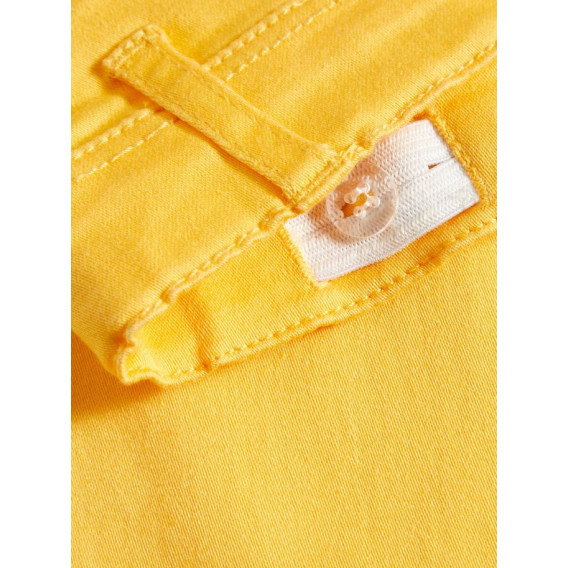 Kкъси панталони за момиче жълти Name it 32456 3