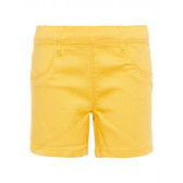 Kкъси панталони за момиче жълти Name it 32459 