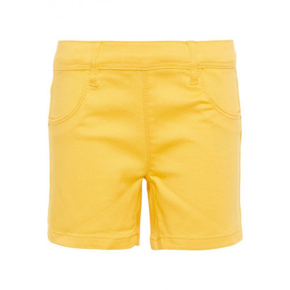 Kкъси панталони за момиче жълти Name it 32459 