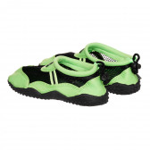Аква обувки в зелено и черно Playshoes 325536 2