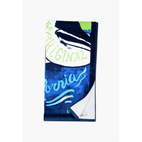 Плажна кърпа за момче с цветен принт - акула Boboli 32562 2