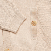 Памучна плетена жилетка с дълбоко деколте Chicco 325628 3