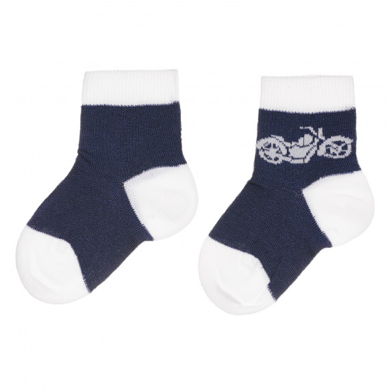 Памучен комплект от два броя чорапи на звезди за бебе Chicco 326295 3