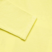 Памучна блуза с апликация за бебе, жълта Chicco 326346 3