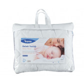 Бебешка възглавница, 35 х 45 см с антибактериални и антиалергични силиконови фибри и хипоалергичен памук Mycey 3264 