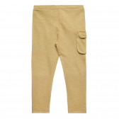 Памучен панталон със страничен джоб, кафяв Chicco 326809 