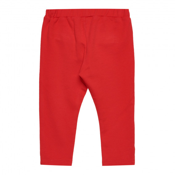 Спортен панталон с акцент на задните джобчета, червен Chicco 326867 4