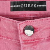 Дънки с кръпки, розови Guess 327043 2