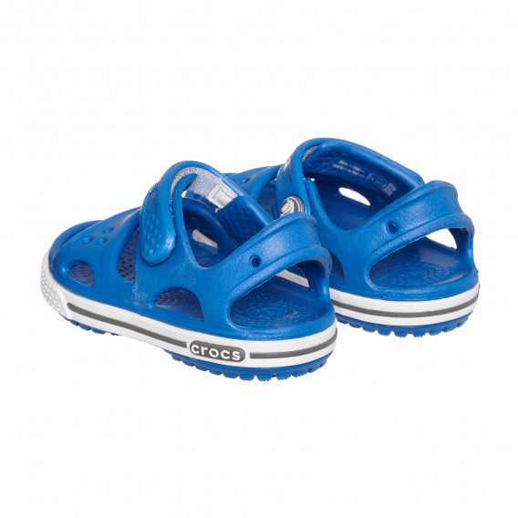 Гумени сандали с велкро закопчаване, сини CROCS 327963 2