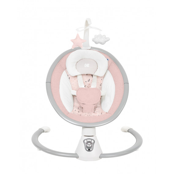 Електрическа бебешка люлка Twiddle, розов Kikkaboo 328163 