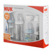 Комплект шишета за хранене Perfect start, 10 части, крокодилчета NUK 328426 5