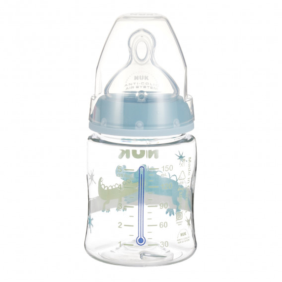 Комплект шишета за хранене Perfect start, 10 части, крокодилчета NUK 328432 11