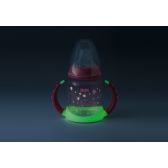 Полипропиленово шише за сок First Choice Glow in the Dark, розов, 150 мл. NUK 328982 6