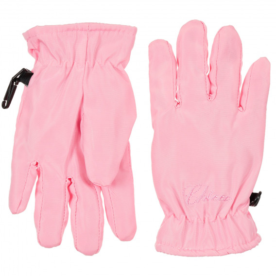 Ръкавици с името на бранда, розови Chicco 329077 3
