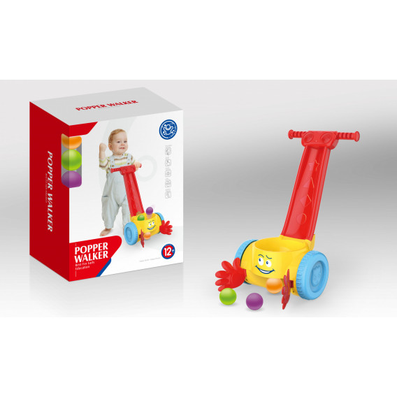 Детскa играчка за бутане с цветни топки GOT 329113 6