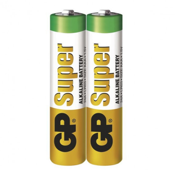 Батерия GP Super 24A-2S2 LR03, AAA,1,5V, 2 бр. GP BATTERIES 3292 