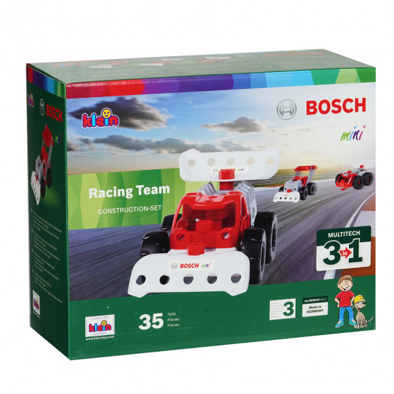 Детски комплект за сглобяване Bosch 3 в 1 RACING Team BOSCH 329451 6