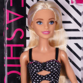 Кукла Barbie Fashionistas с пола на черни точки Barbie 329525 2