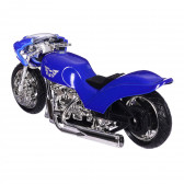 Мотоциклет Motormax 1:18, син Motormax 329574 2