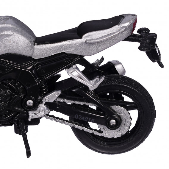 Мотоциклет Motormax 1:18, сив Motormax 329582 4