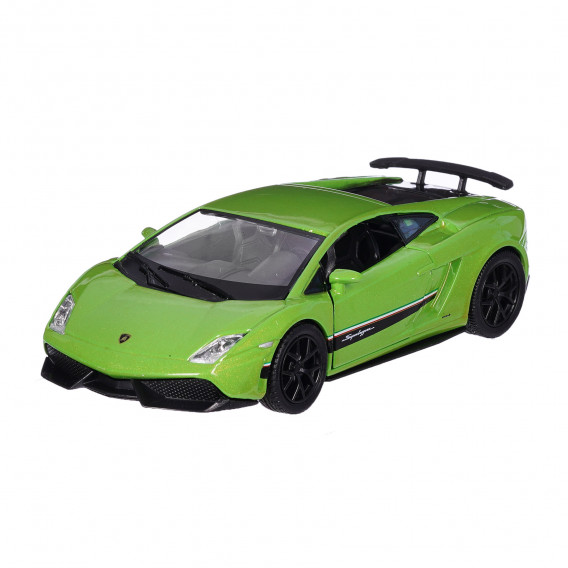 Метална количка 1:32, Lamborghini Gallardo LP 570-4, зелена RMZ City 329601 