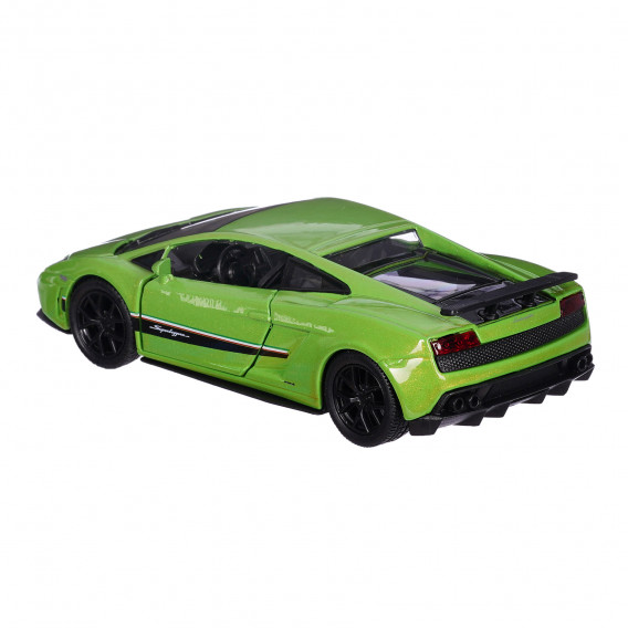 Метална количка 1:32, Lamborghini Gallardo LP 570-4, зелена RMZ City 329602 2