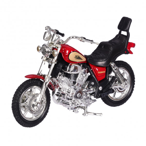 Мотоциклет Motormax 1:18, червен Motormax 329622 