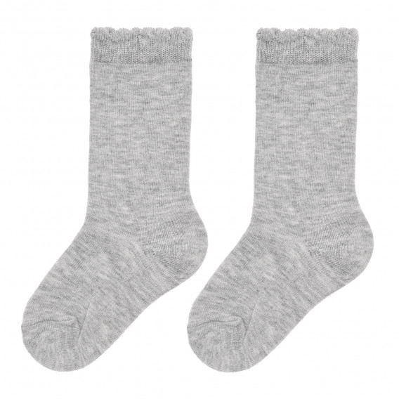 Комплект от 3 чифта чорапи, сиви Chicco 329636 5