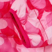 Олекотено двулицево яке с принт на сърца, розово Chicco 330050 4