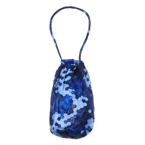 Олекотено яке с цветен фигурален принт, синьо Chicco 330092 7