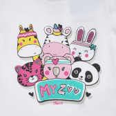 Памучна тениска с щампа за бебе My zoo Chicco 330994 2