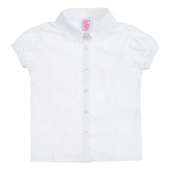 Риза с къс ръкав, бяла Chicco 331103 