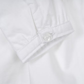 Блуза с дълъг ръкав за бебе, бяла Chicco 331176 2