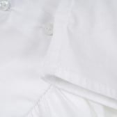 Блуза с дълъг ръкав за бебе, бяла Chicco 331177 3