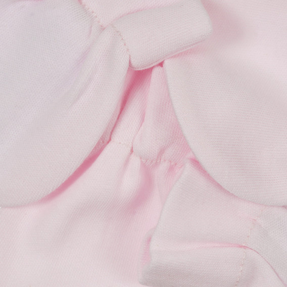 Памучни ръкавички за бебе, розови Chicco 331192 2