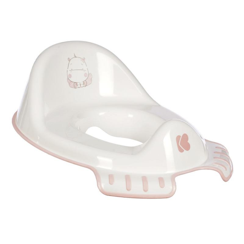 Тоалетна седалка анатомична Hippo, розова  331435