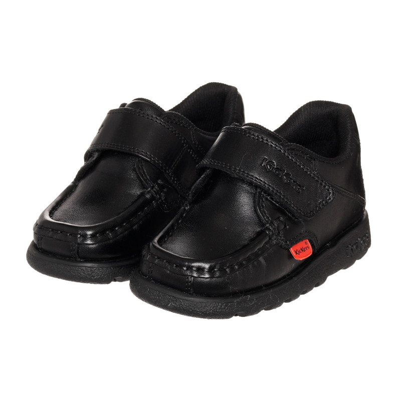 Елегантни обувки Fragma от естествена кожа, черни  331849